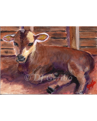 sunny-calf-painting-by-artist-dj-geribo