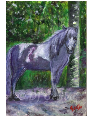 blue-beauty-mini-horse-painting-by-artist-dj-geribo